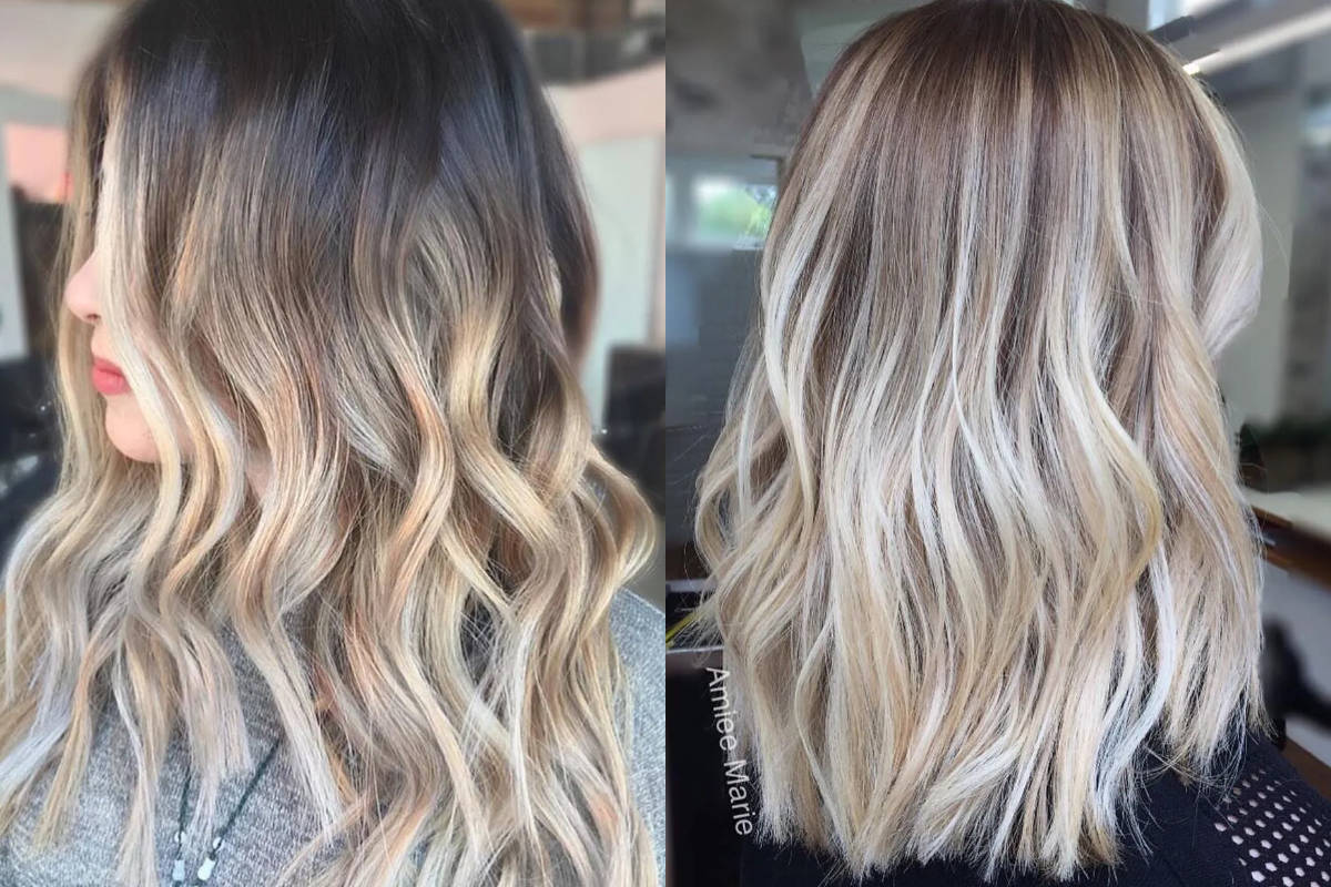 Balayage biondo