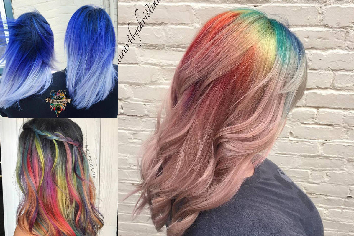 Capelli coloratissimi