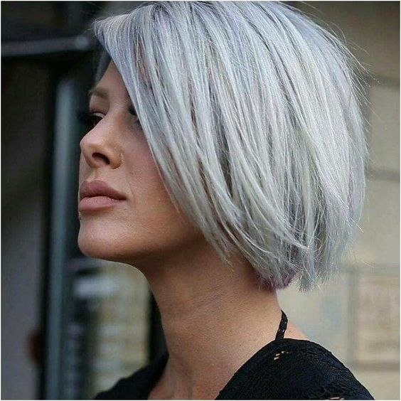 capelli bianchi - Pinterest