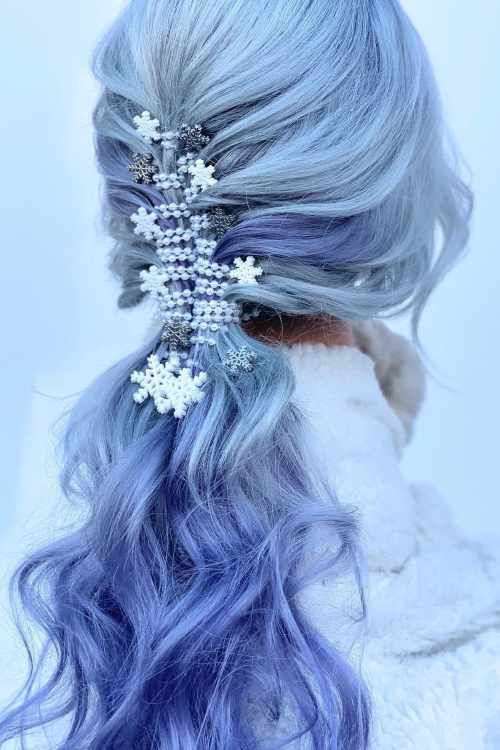 jackieinmanhair 2 treccia fiocchi neve coda 26-11-2022