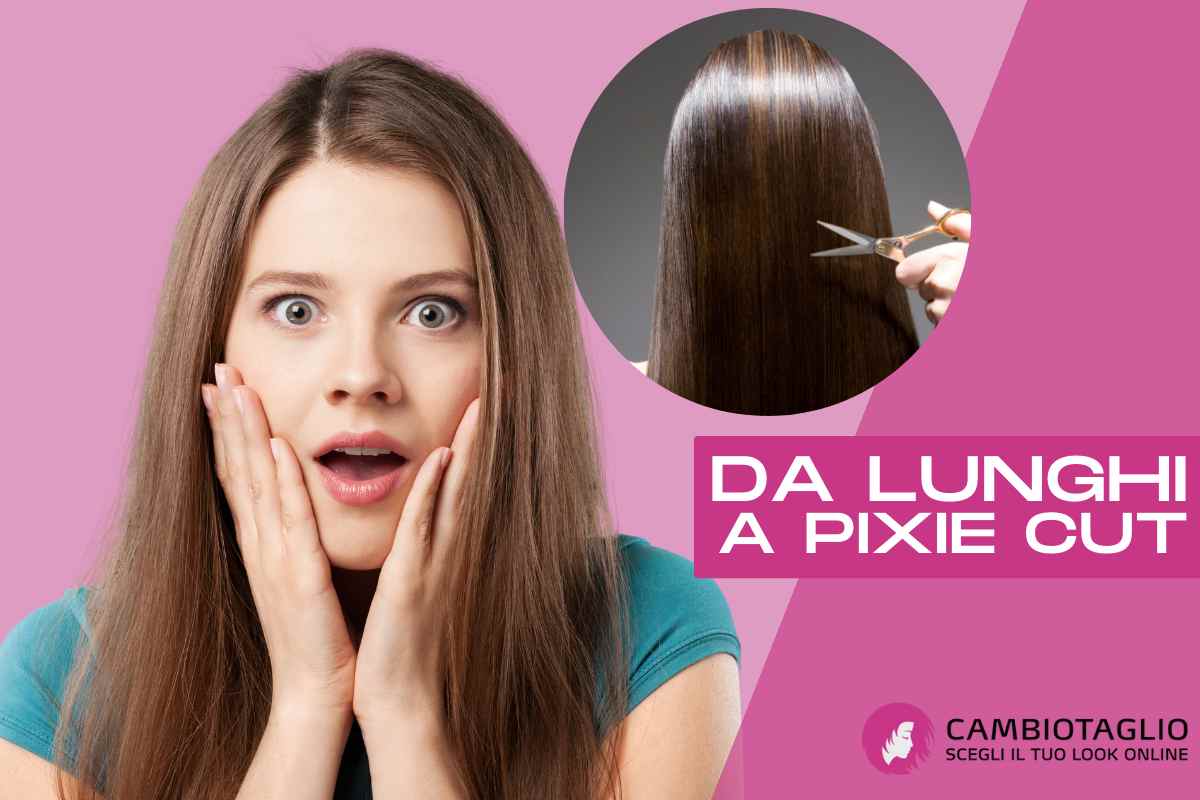 taglio lunghi pixie cut