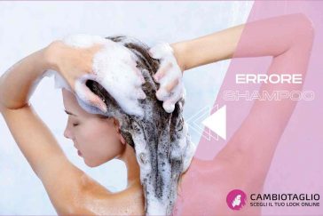 shampoo errore capelli spenti