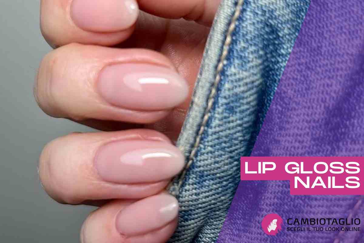 lip gloss nails trend 2023