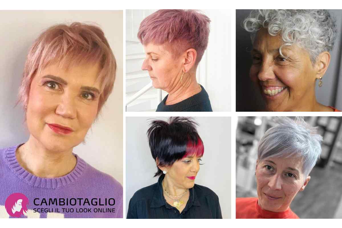 pixie cut over 50 styling idee 
