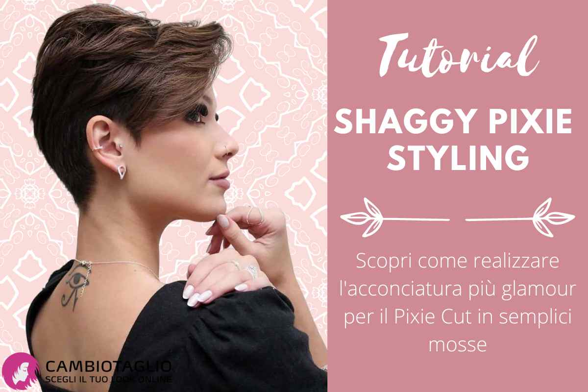 shaggy pixie cut styling tutorial 