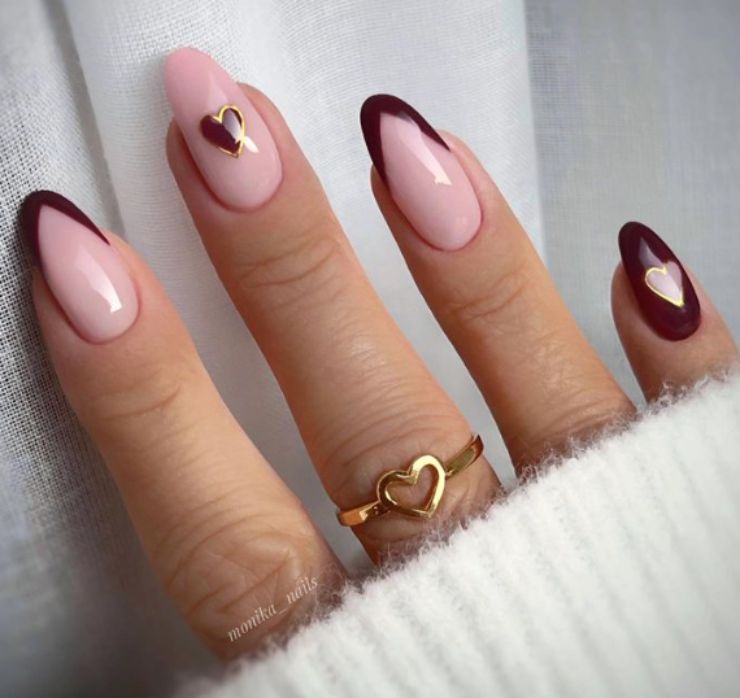 15 nail art delicate, rouge