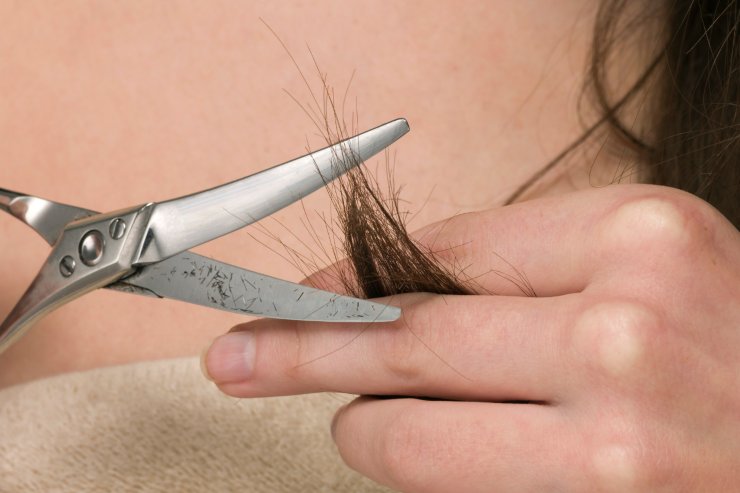 tecnica hair dusting per eliminare doppie punte 