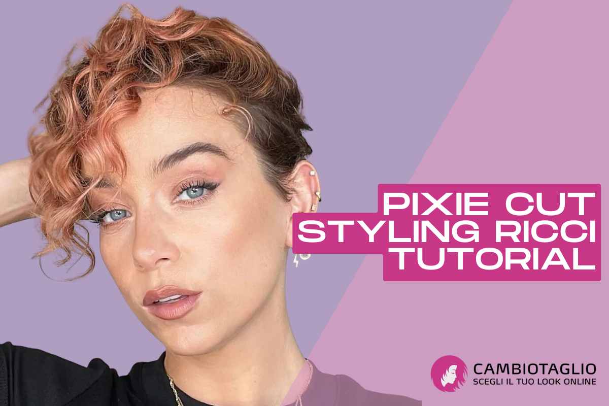 pixie cut ricci styling tutorial 