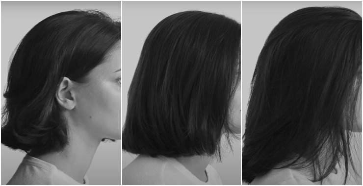 time lapse crescita capelli da rasato a lungo