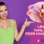 unghie fiori marble tutorial nail art