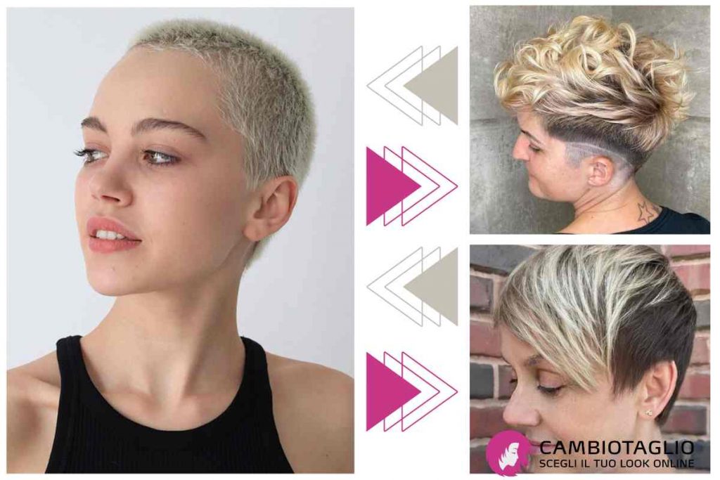 pixie cut biondo ispirazione estate capelli